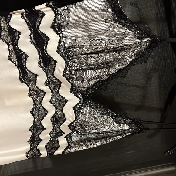 Gianni Bini
x Nastia Liukin Nastia Satin Lace Midi Slip Dress - Picture 2 of 3